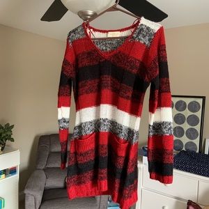 Bobbie Brooks Soft Sweater W/ Pockets Sz Large